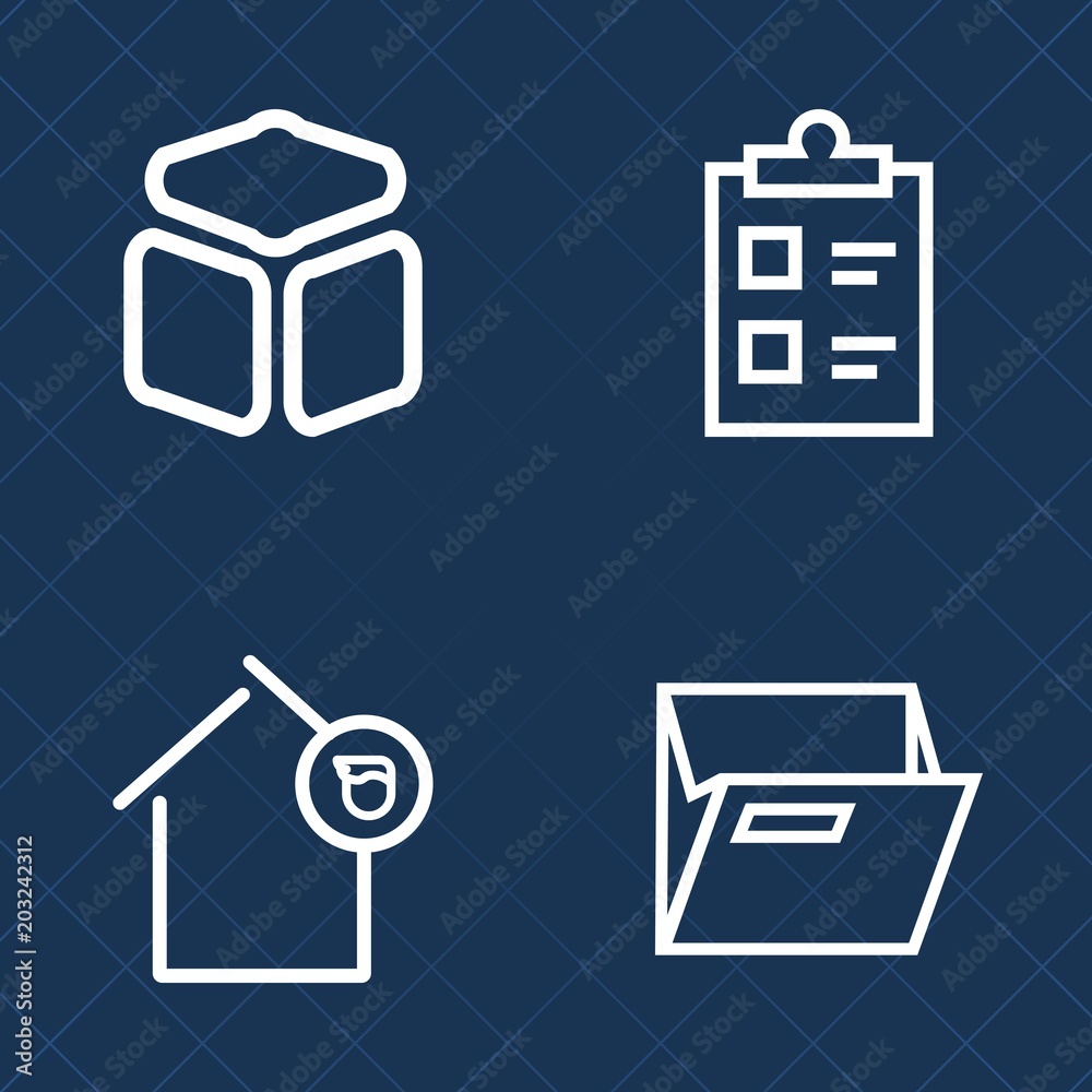 Premium set of outline vector icons. Such as real, file, owner, buy, loan, open, shape, mark, tick, object, property, agent, white, silhouette, water, landlord, apartment, home, document, blank, paper Premium set of outline vector icons. Such as real, file, owner, buy, loan, open, shape, mark, tick, object, property, agent, white, silhouette, water, landlord, apartment, home, document, blank, paper