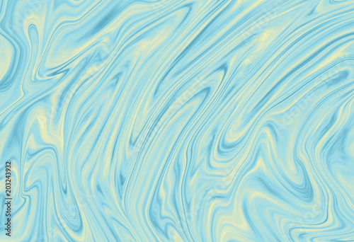 abstract liquid marble wave surface