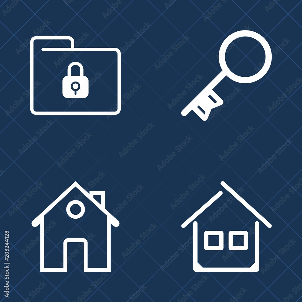 Premium set of outline vector icons. Such as sign, folder, protect, secure, estate, internet, security, concept, luxury, real, unlock, lock, key, construction, file, data, protection, building, secret Premium set of outline vector icons. Such as sign, folder, protect, secure, estate, internet, security, concept, luxury, real, unlock, lock, key, construction, file, data, protection, building, secret