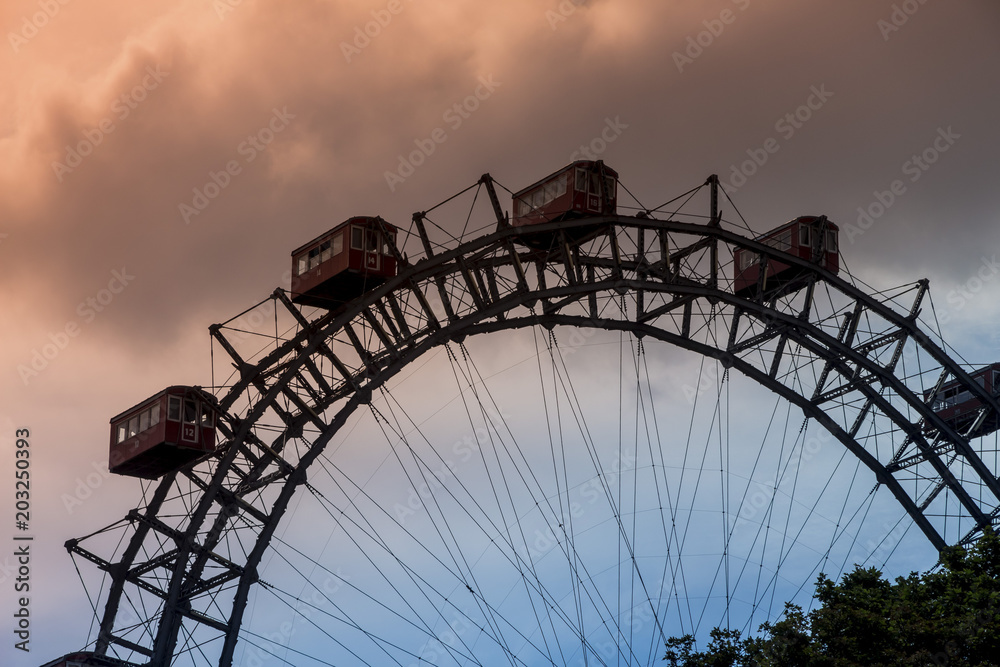 austria, vienna, riesenrad austria, vienna, riesenrad