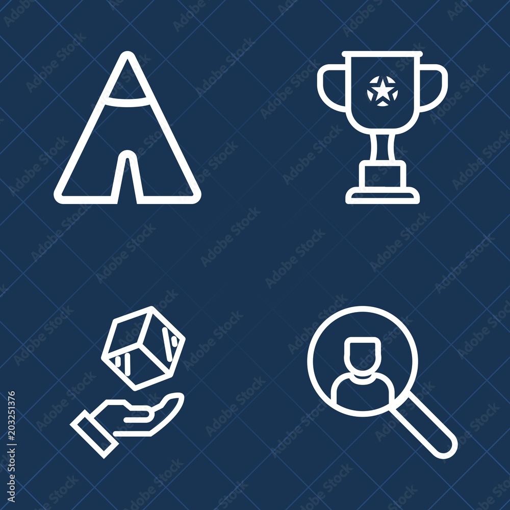 Premium set of outline vector icons. Such as cardboard, pack, computer, screen, landscape, success, business, green, nature, care, web, mountain, trophy, vacation, internet, shipping, award, box, tent Premium set of outline vector icons. Such as cardboard, pack, computer, screen, landscape, success, business, green, nature, care, web, mountain, trophy, vacation, internet, shipping, award, box, tent