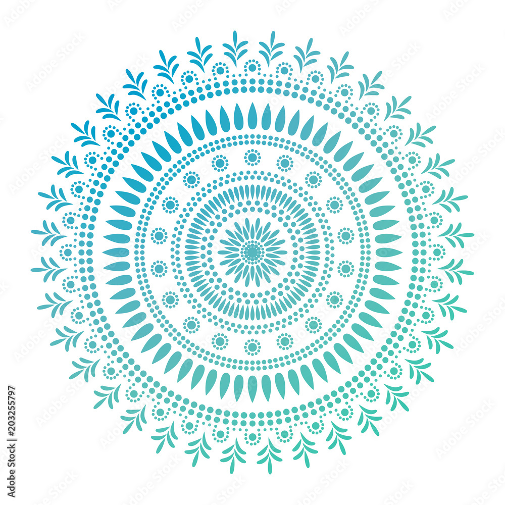 Mandala. Vintage decorative elements. geometric background. Islam, Arabic, Indian, ottoman motifs.
