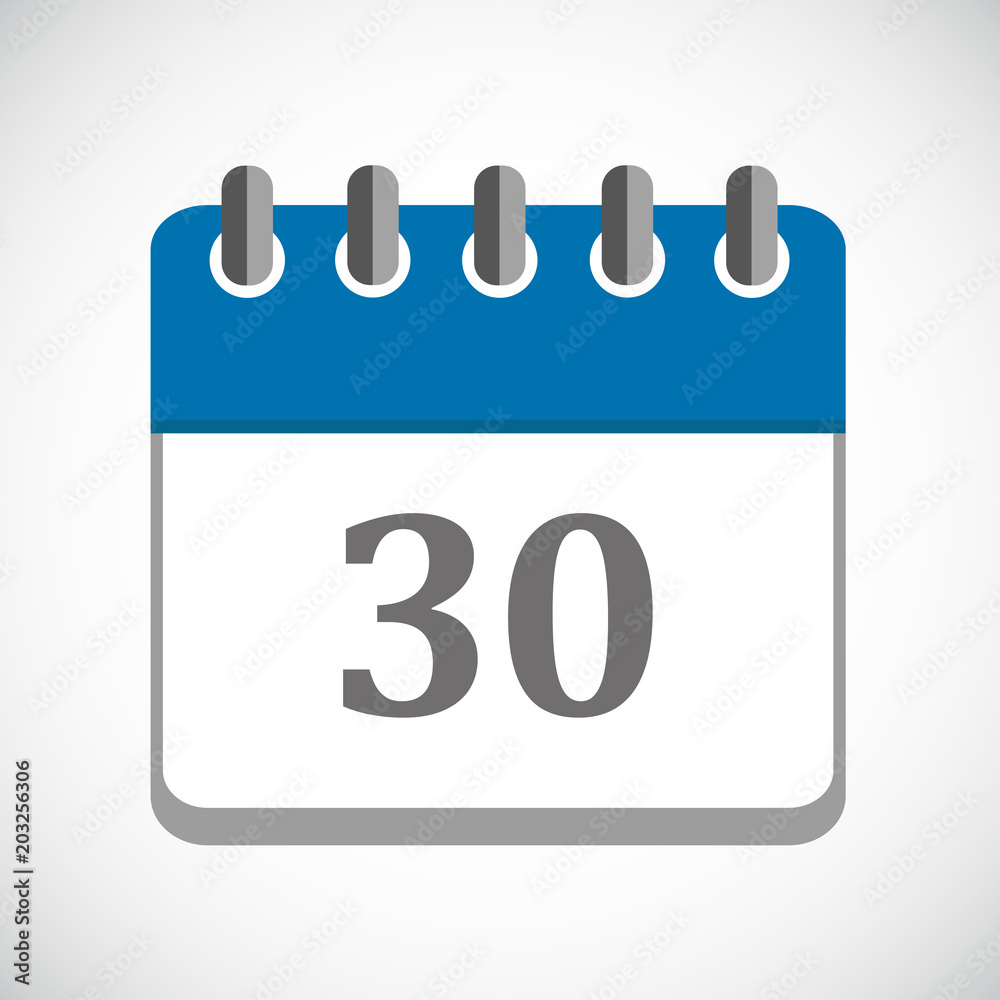 wandkalender blau 30 wandkalender blau 30