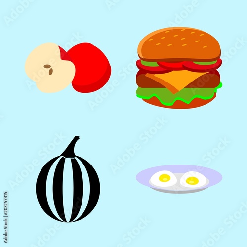 icons about Food with fastfood, breakfast, taste, sandwich and lunch
