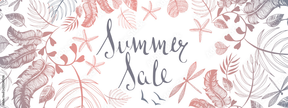 Summer sale banner