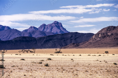 panoramic view of the namib naukluft park  Hardap  Namibia  Africa  