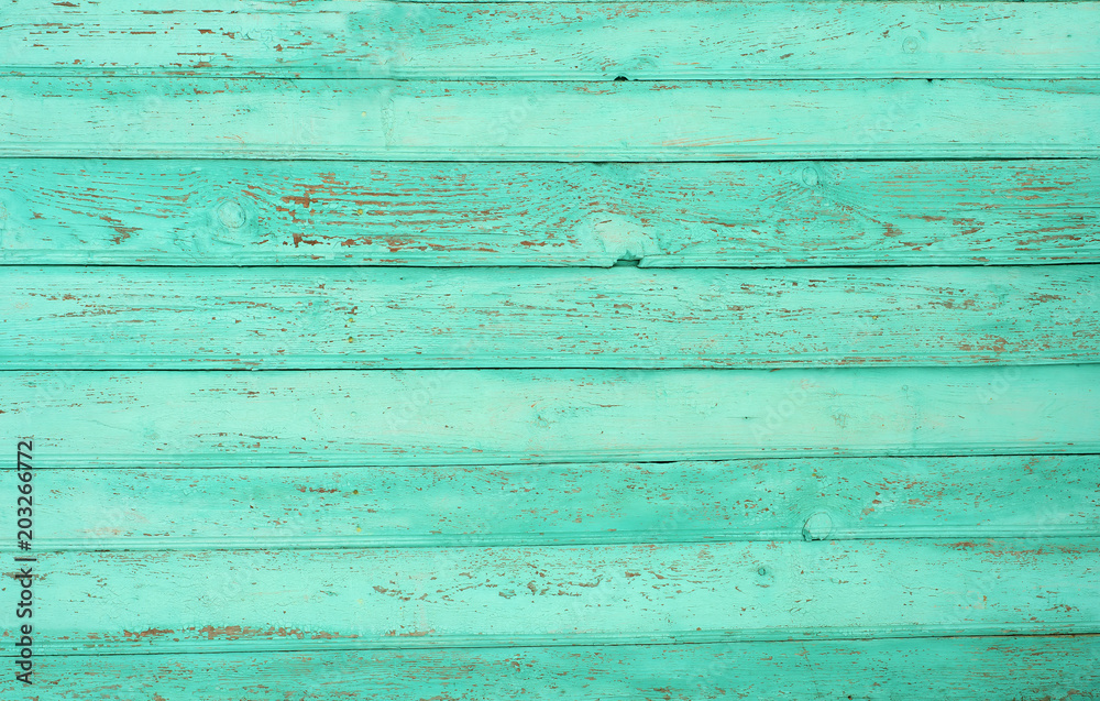 Wooden rustic light blue background surface