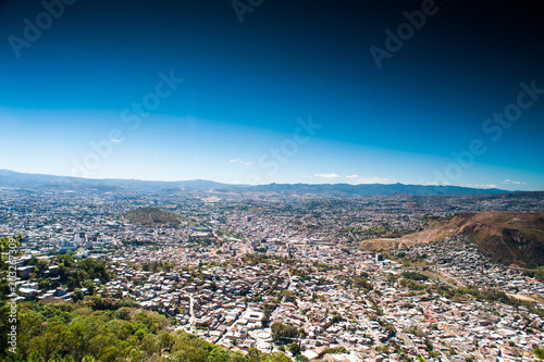 Arial View of Tegucigalpa Honduras