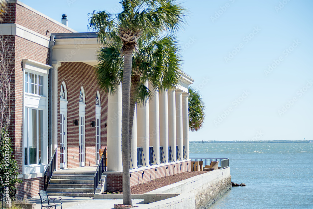 Obraz premium historic charleston south carolina downtown scenery