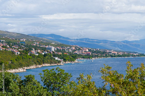 Seashore in Croatia  Europe