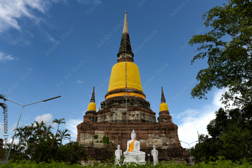 Naklejka premium Buddha Church of Buddhist Culture.