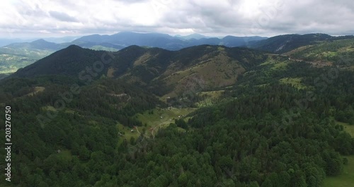 Copter Mountain flying