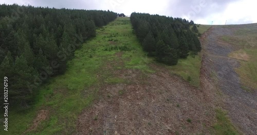 Copter Mountain Forest