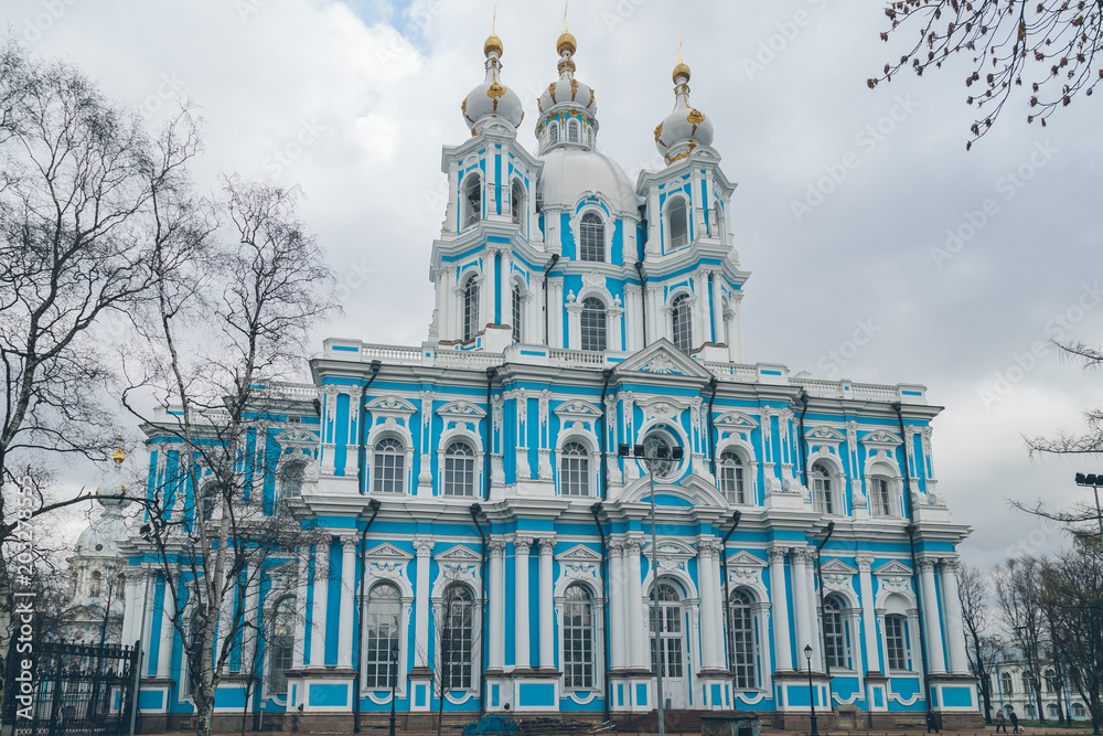 Smolny Cathedral in St. Petersburg