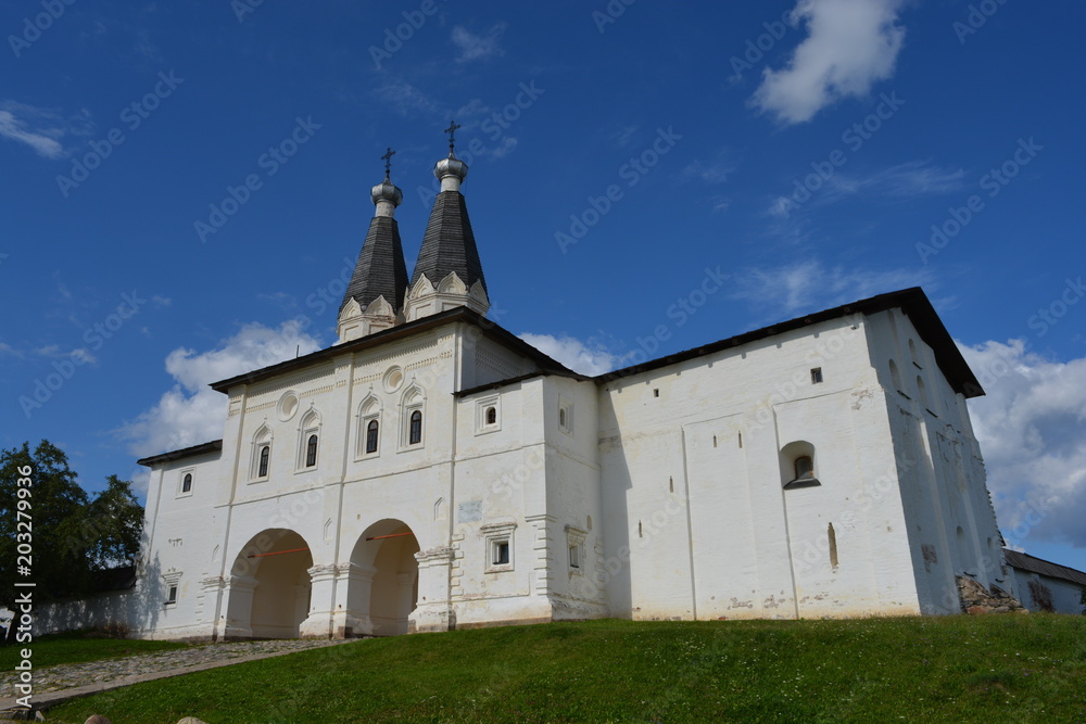 The monastery of Ferapontovo Russia The monastery of Ferapontovo Russia