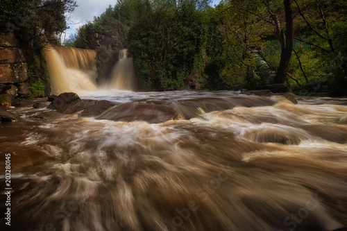 Penllergare Valley Woods waterfall photo