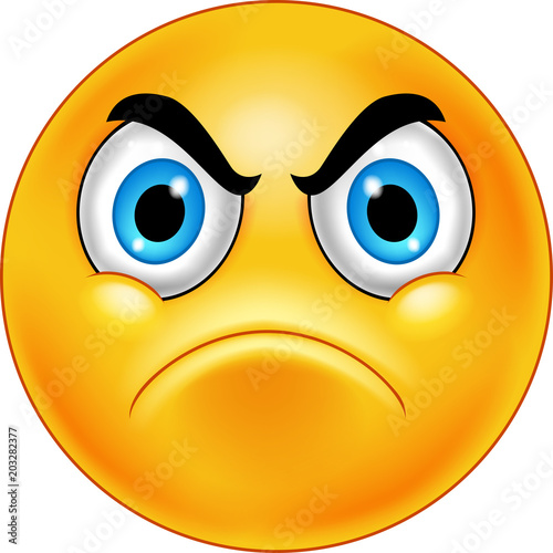 Surprised emoticon smiley