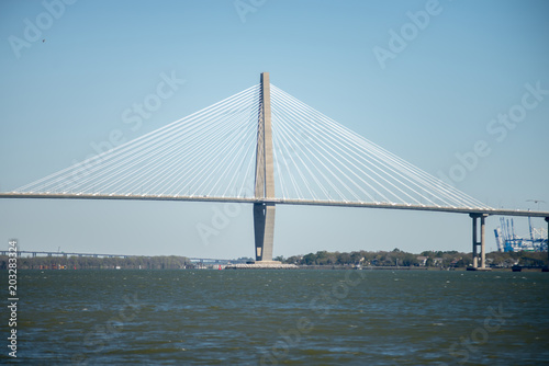 The Cooper River Bridge - Charleston, South Carolina © digidreamgrafix