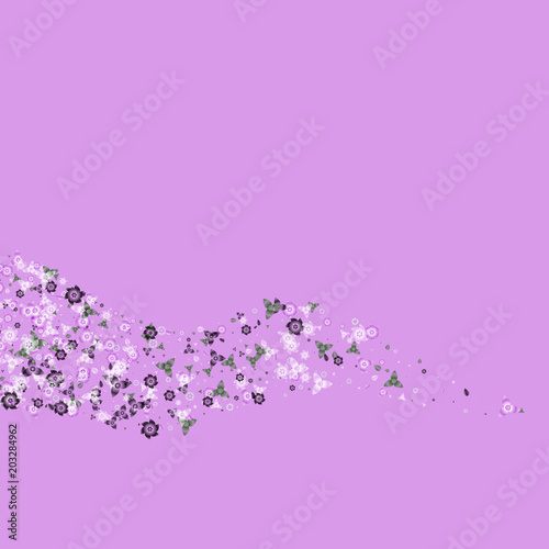 Light floral background