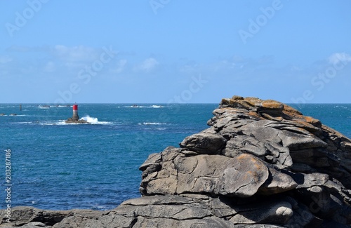 Balise en mer photo