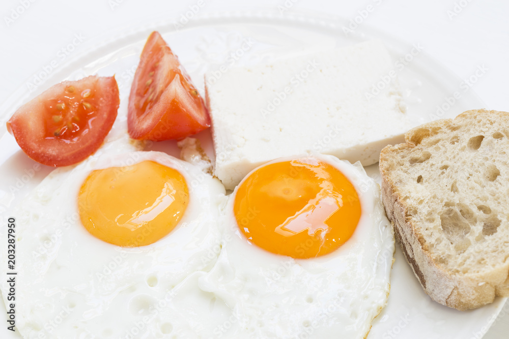 Fototapeta premium Fried eggs