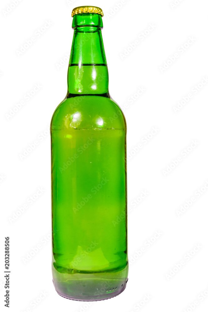Bottle of beer isolated on white background Bottle of beer isolated on white background