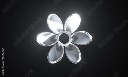 Vint Steel 3d render
