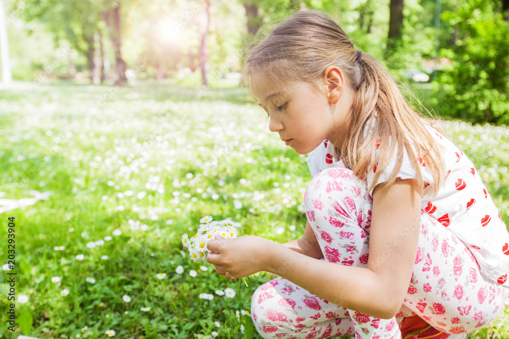 Child Nature Spring Happy Child Nature Spring Happy