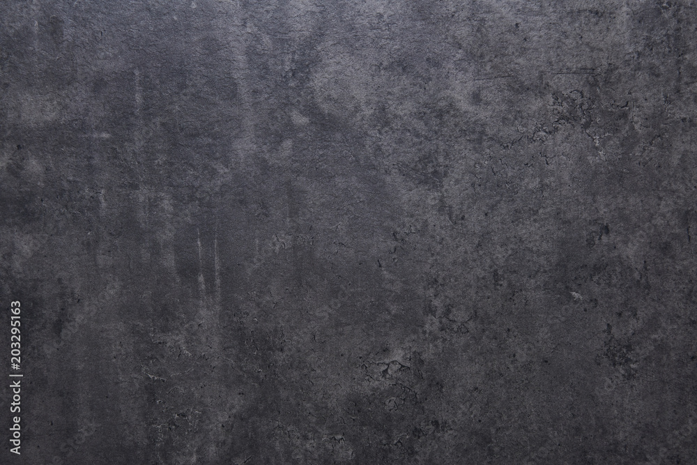 Dark grey black concrete slate background or texture. Blank for design.