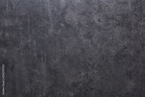 Dark grey black concrete slate background or texture. Blank for design.