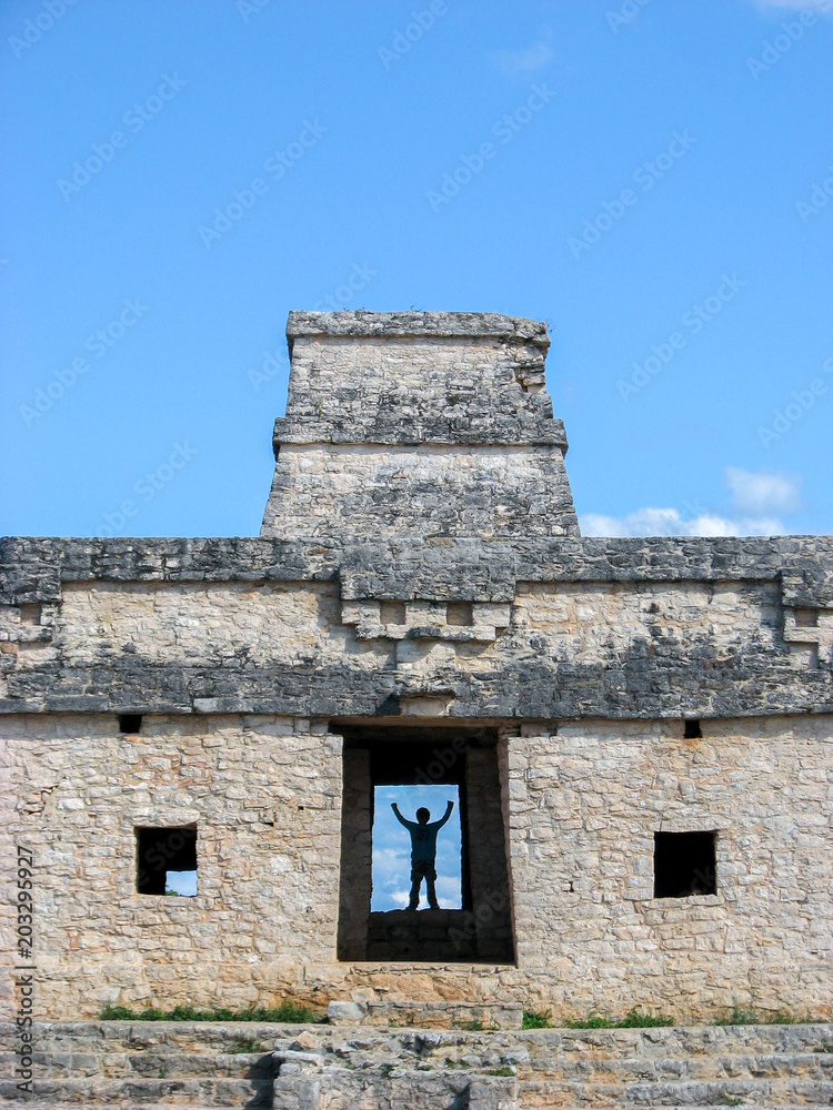 piramide maya en yucatan