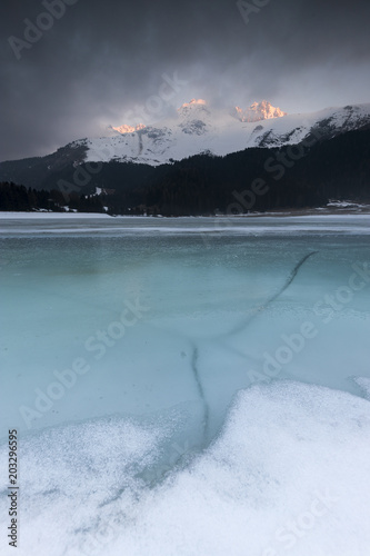 thaw at Lake Lova photo