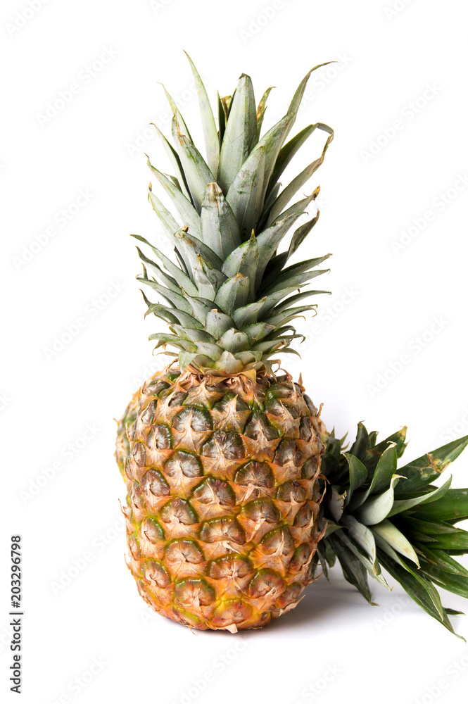Pineapple fruit isolated on white background Pineapple fruit isolated on white background
