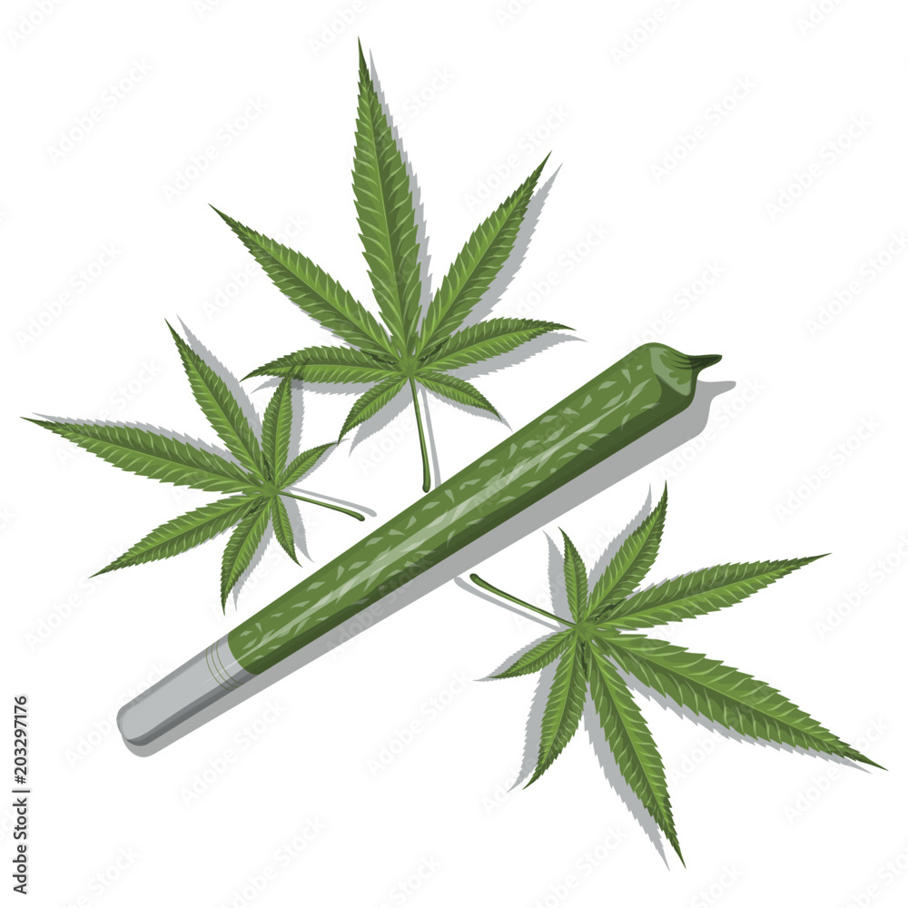Cannabis leaf. Marijuana. Bob Marley flag. Medical cannabis logo. Legalize symbol. Vector graphics to design. - obrazy, fototapety, plakaty 
