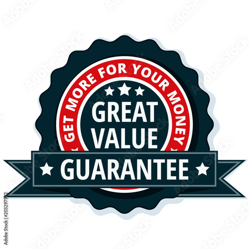 Great Value label illustration