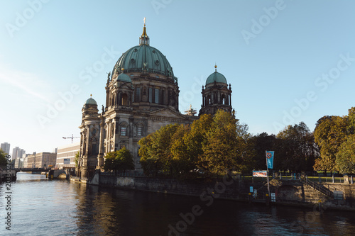 Berlin Cathedral in the summer