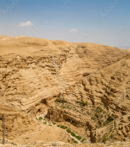 Judaean Desert in the Holy Land, Israel