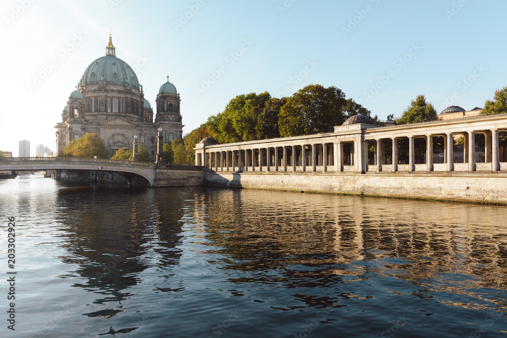 Fototapeta premium Berlin Cathedral in the summer