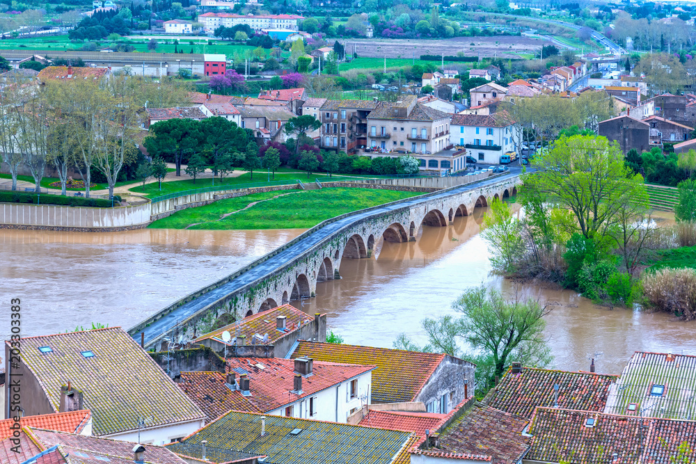 Béziers in Occitanie, France