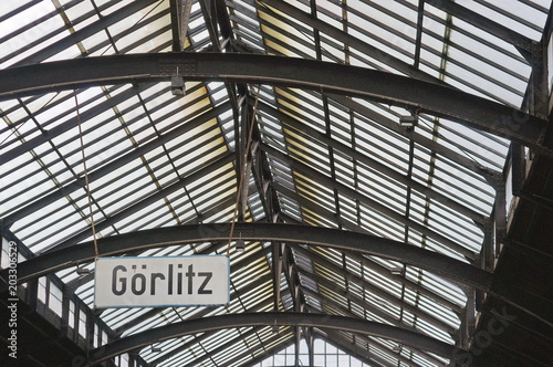 Railway station in Goerlitz