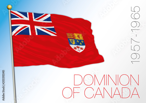 Canada dominion historical flag 1957