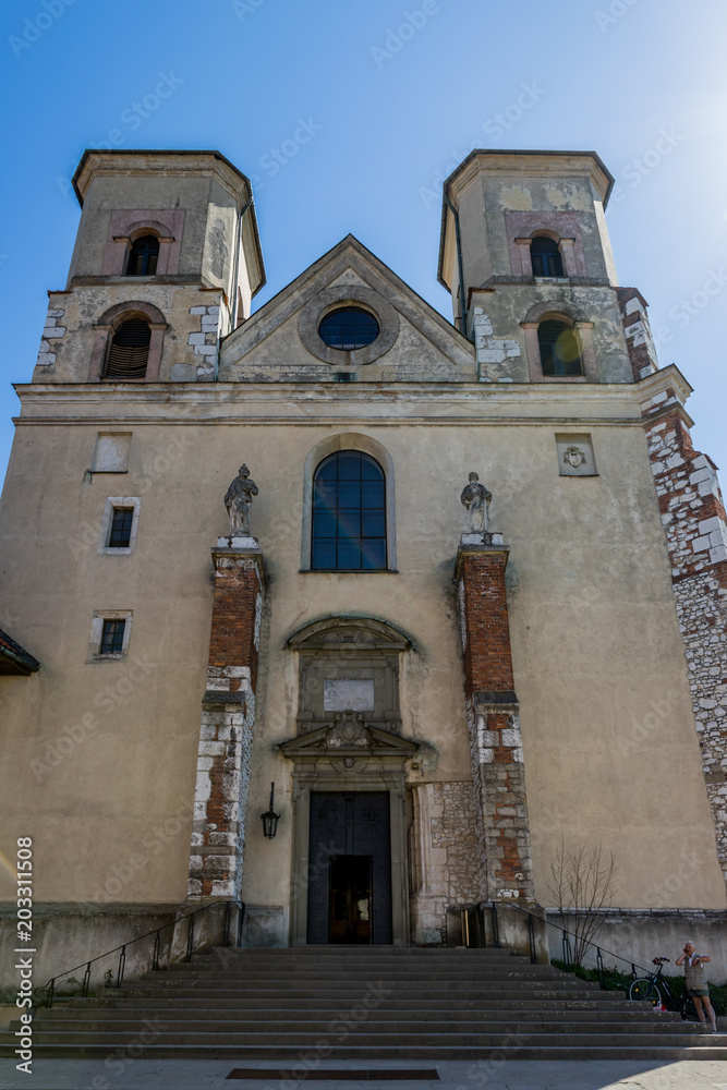 Fototapeta premium L'Abbaye de Tyniec près de Cracovie