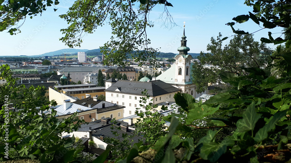 Kapuzinerberg, Salzburg, Sommer, Ausflug, WanderungS
