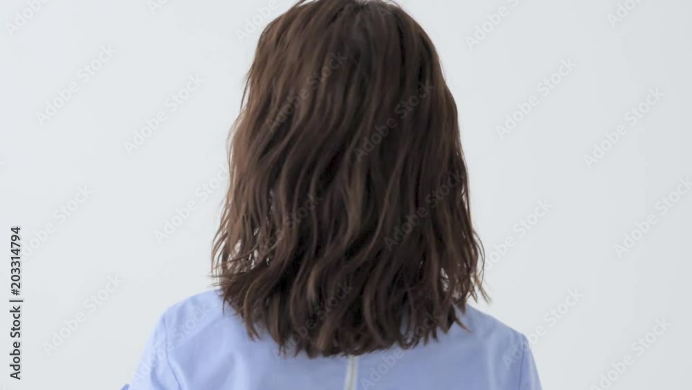 ミドル女性・髪