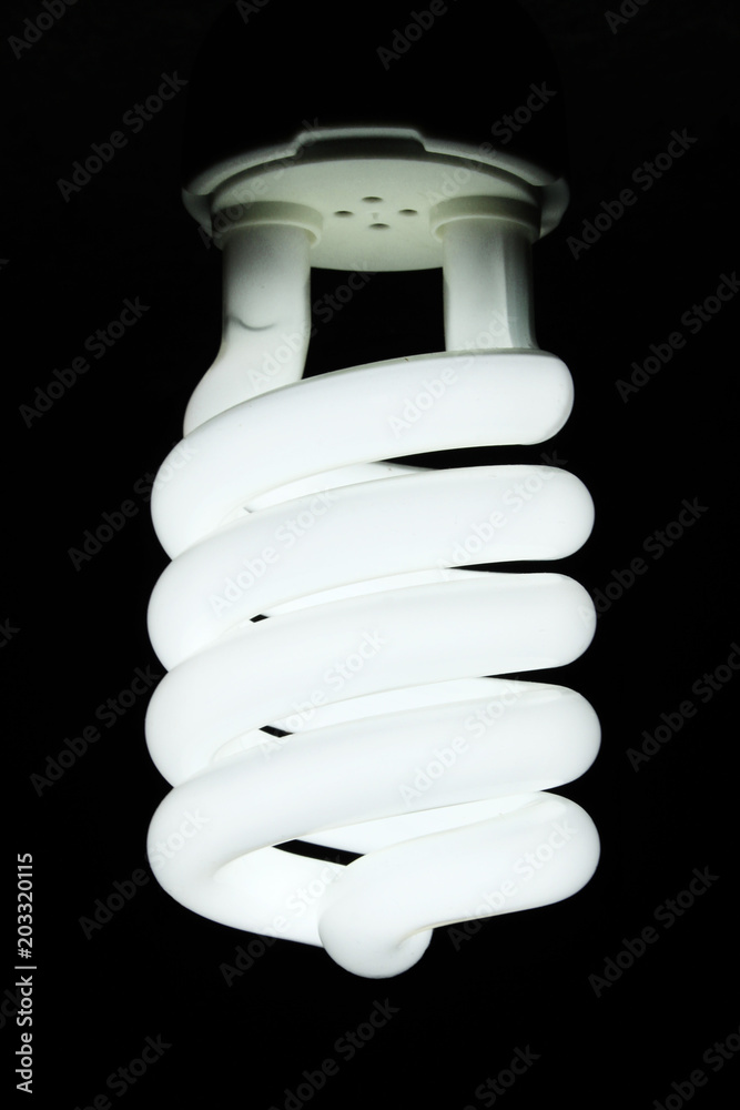 Spiral light bulb Spiral light bulb