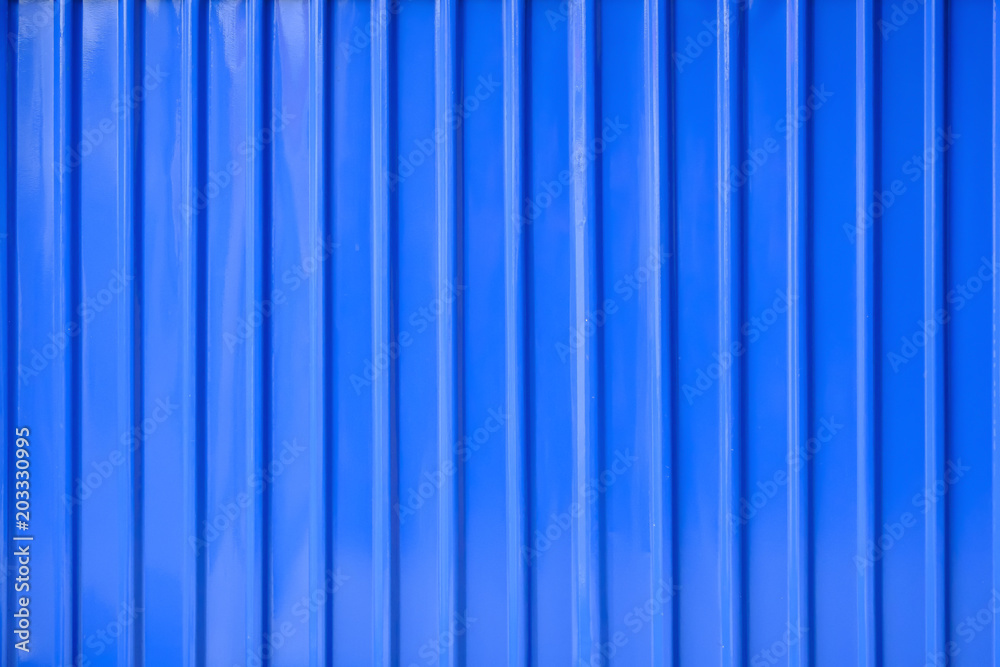 Blue steel blank wall
