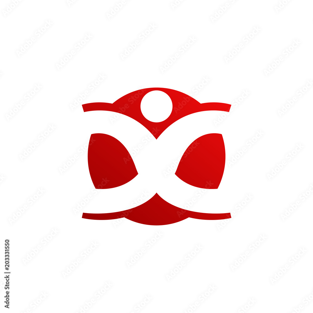 Human vector logo icon illustration
Human vector logo icon illustration