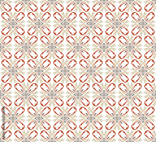 Art deco seamless pattern background, antique stylish ornament,v