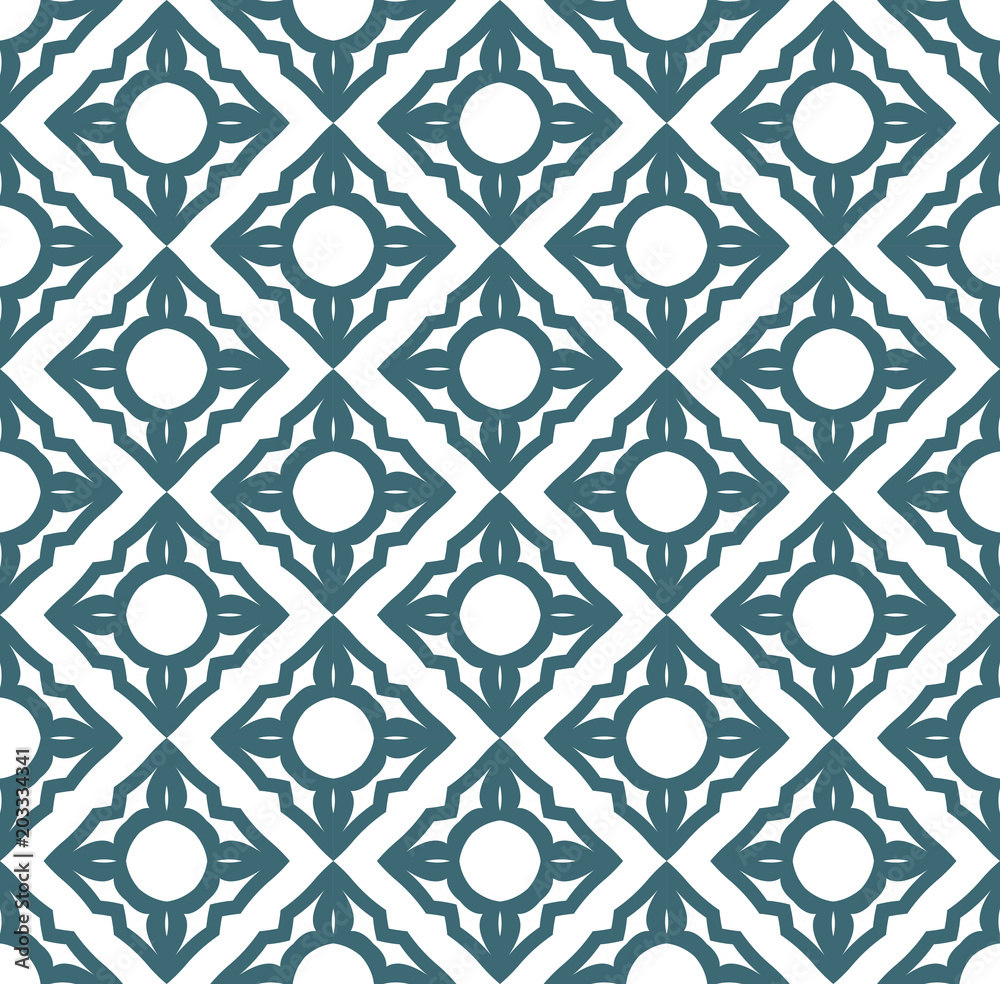 Fototapeta premium Art deco seamless pattern background, antique stylish ornament,v
