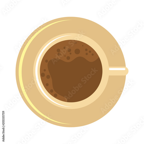 coffee cup isolated icon vector illustration design